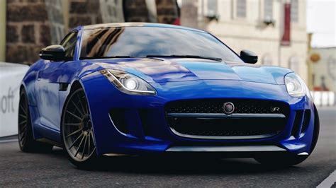 Wallpaper : Jaguar car, Jaguar F Type, sports car, blue cars 1920x1080 ...