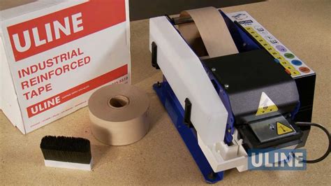 Uline Electronic Kraft Tape Dispenser - YouTube