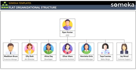 Matrix Organizational Structure [Free Template]