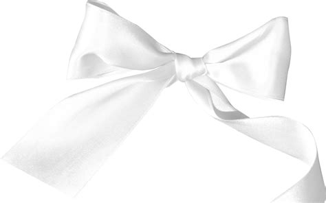 Bow tie White Neck Pattern - White ribbon bow png download - 1500*937 ...