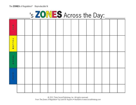 Worksheet : Zones Of Regulation Printables. Page. Book. Simple.