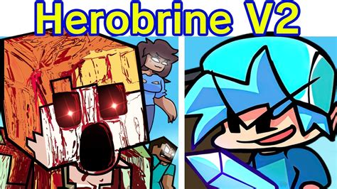 Friday Night Funkin' VS Herobrine Reborn 2.5 FULL WEEK + GIANT ALEX ...