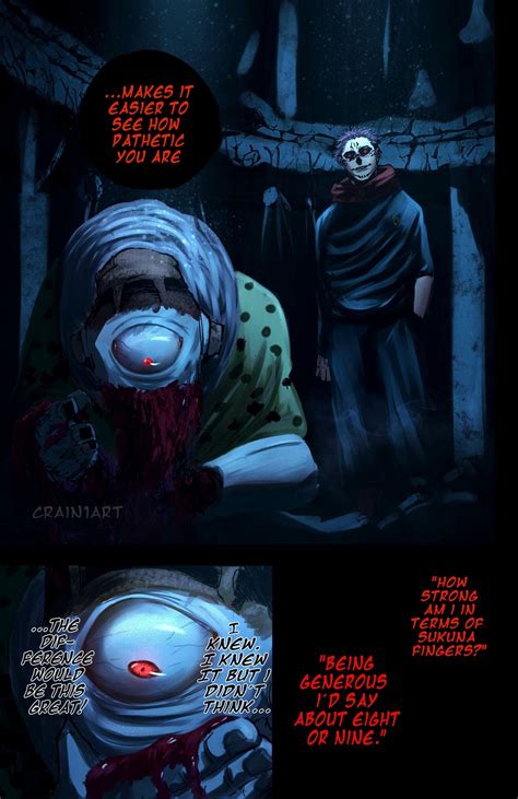 a comic strip with an image of a clown and a creepy man in the background