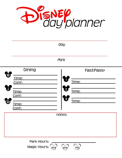 Disney Calendar Planner - Printable Calendar 2023