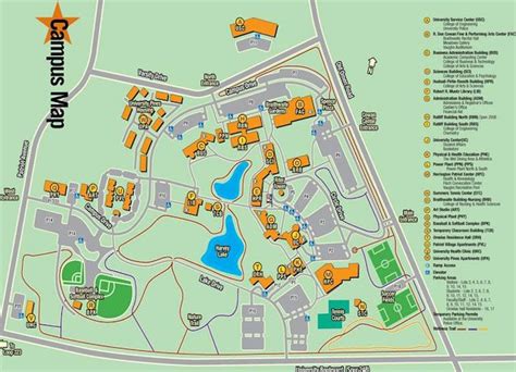 Campus Map | Campus map, Map, Campus