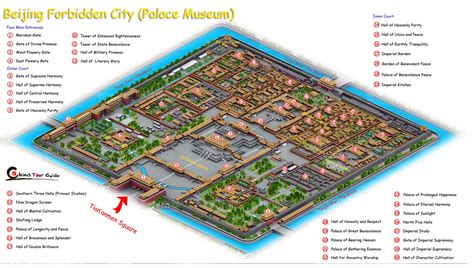 Forbidden City Map, Map of Beijing Palace Museum 2024