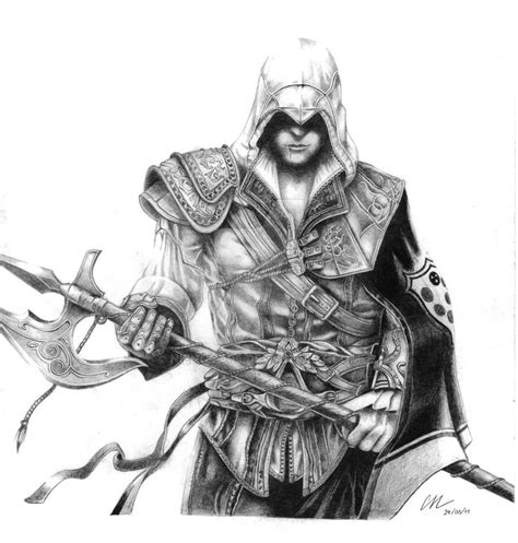 Ezio Auditore Fan Art by Nienova95 on DeviantArt