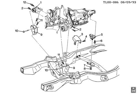 LLV (POSTAL VEHICLE) - Engine & transmission mounting > Chevrolet EPC ...