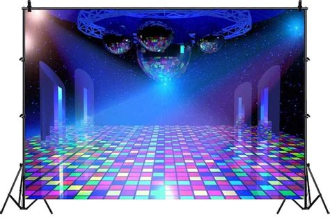 Disco Backdrop Music Dance Party Backdrop Club Music Birthday - Etsy