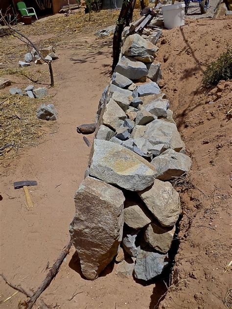 Alt. Build Blog: Tips On Building A Dry Stack Stone Wall #4: Why They Work