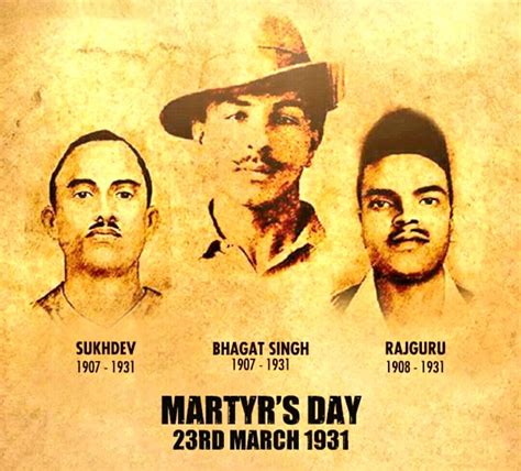 Shaheed Diwas: A tributes to Bhagat Singh, Rajguru and…