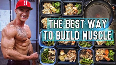 The Perfect Muscle Building Diet | 3400 Calorie Lean Bulk Meal Plan ...