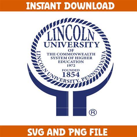 Lincoln ncaa Svg, Lincoln University logo svg, Lincoln Unive - Inspire ...