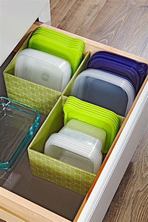 Make Your Own Tupperware Organizer • The Budget Decorator