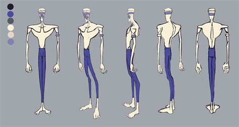 ArtStation - Turnaround - Model Sheet - Character Design