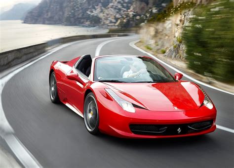 Ferrari 458 Spider Red Colour - Car Pictures, Images – GaddiDekho.com