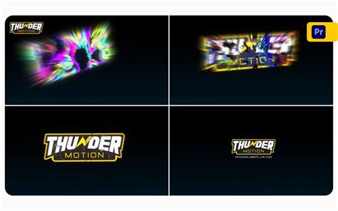 Colorful Light Rays Logo Reveal Motion Graphics Template Rays Logo ...