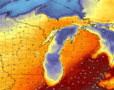 Michigan’s weather this week has two rains and two summery days - mlive.com