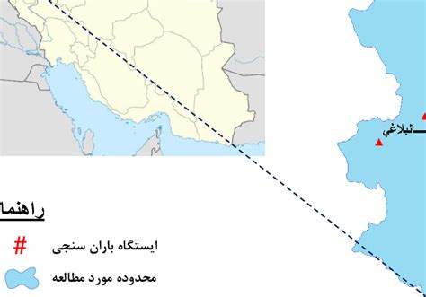 Figure . Location of the studied rain gauge stations | Download ...