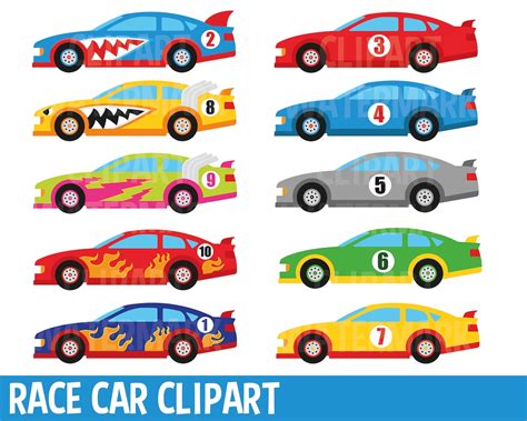 Race Car Clipart, Racing Clip Art, Racing Car Clipart, Cars Clipart ...