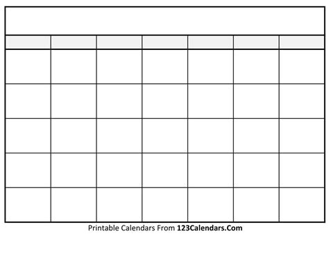 Blank Calendar Pdf Printable - 2024 CALENDAR PRINTABLE