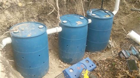 Simple diy 3 barrel septic system – Artofit