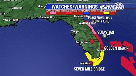 Hurricane warning area expanded for south Florida | FOX 13 Tampa Bay