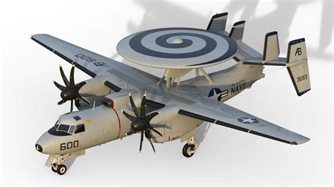 E-2 Hawkeye 3D Model by citizensnip