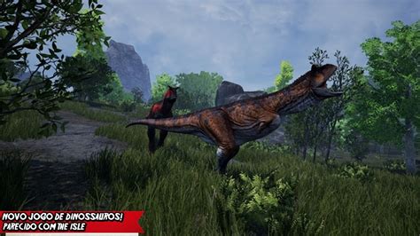 NOVO JOGO DE DINOSSAURO Para ANDROID! Parecido Com The Isle - YouTube