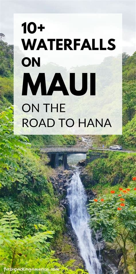 10+ Road to Hana waterfalls in Maui near Hana Highway 🌴 swimming ...