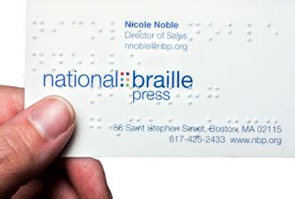 NBP - Braille Printing for Business