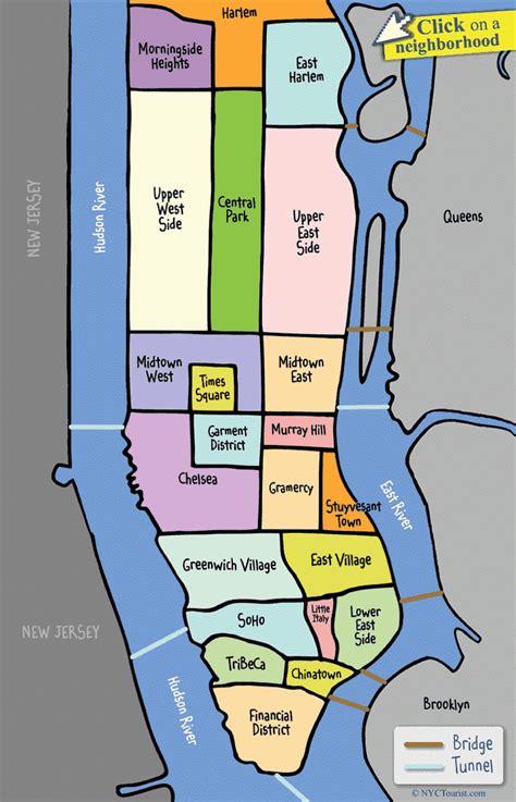 Printable Nyc Neighborhood Map – Printable Map of The United States