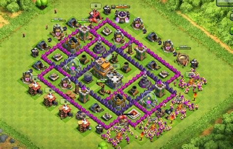 Clash of Clans: Clash of Clans Best defense town hall level 7