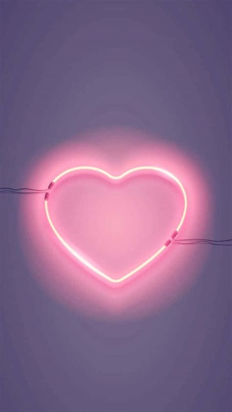 [100+] Neon Heart Wallpapers | Wallpapers.com