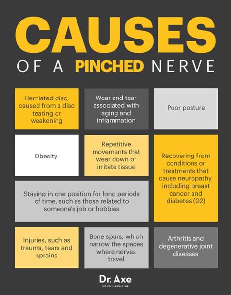 Pinched Nerve Symptoms, Locations & Treatments | Best Pure Essential Oils