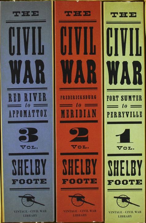 Civil War Volumes 1-3 Box Set: Shelby Foote: 9780394749136: Amazon.com ...