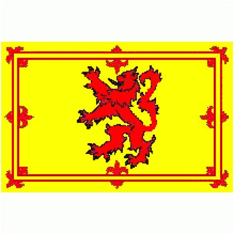 Lion Rampant Flag, Scotland Royal Flag 2 X 3 ft. Junior