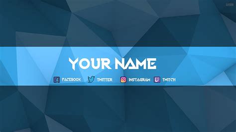 Make a professional looking youtube twitch banner for you HD wallpaper ...