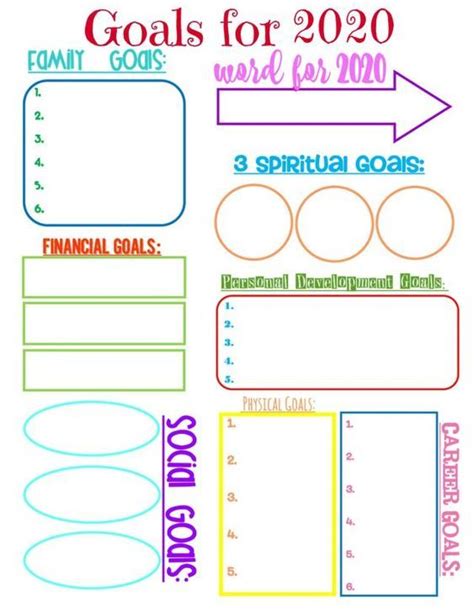 25 Vision Board Templates to Map Out Your Dream Goals