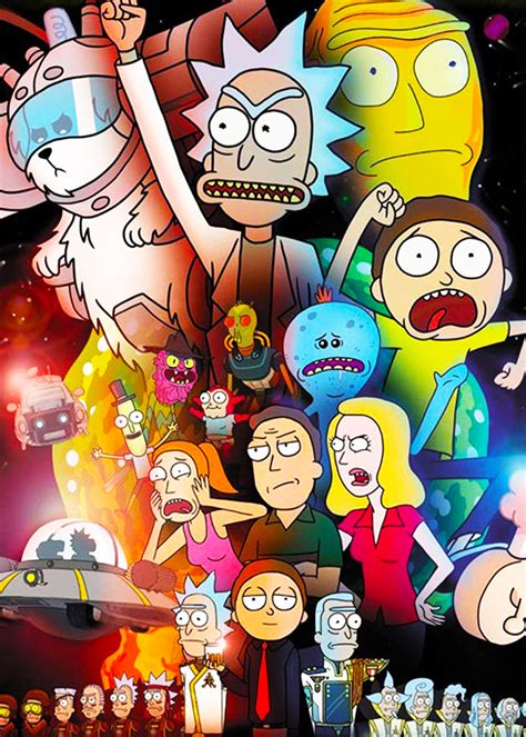 Rick and Morty Characters - MuhammadminBlackburn