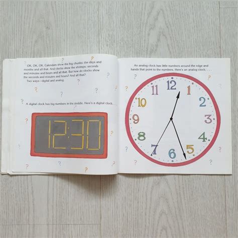 Telling Time - Children Learning Education Book, Hobbies & Toys, Books ...