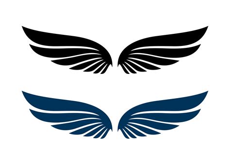 Wing icon. Wing logo company. Wing vector design. Animal wing design ...