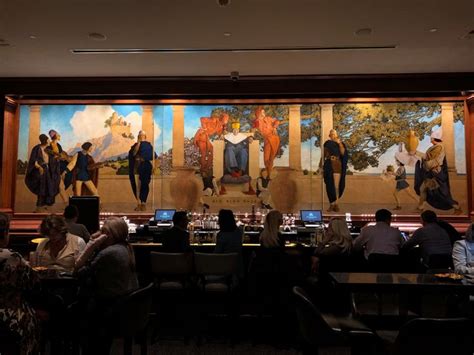 "Old King Cole" bar mural at the St. Regis Hotel in NYC, by Maxfield ...