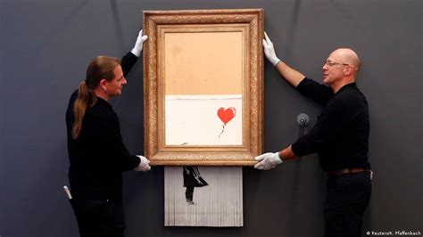 Banksy′s shredded ′Girl with Balloon′ now on display in Germany | Arts ...