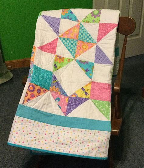 Star Diamond Baby Quilt - Etsy