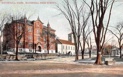 Haverhill High School Massachusetts Postcard Haverhill High School ...