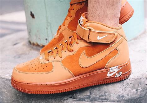 Nike Air Force 1 Mid Orange 315123-207 - Sneaker Bar Detroit