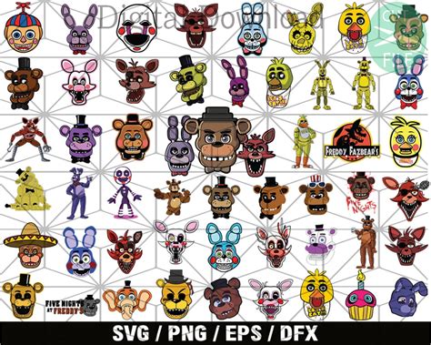 320+ Fnaf Bundle Svg, Fnaf Svg, Freddy's Svg in 2022 | Bunny svg, Svg ...