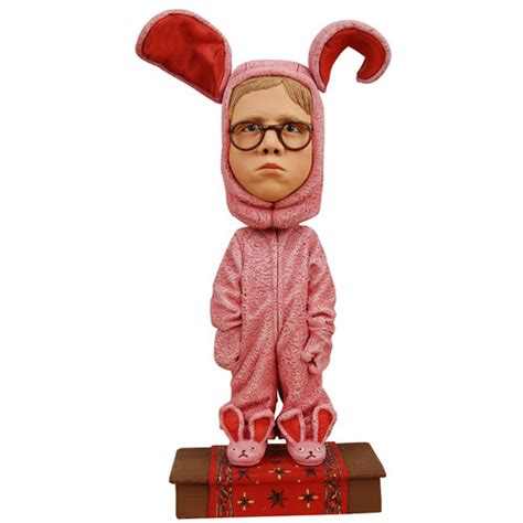 Christmas Story Ralphie Bunny Suit Bobble Head - GeekAlerts