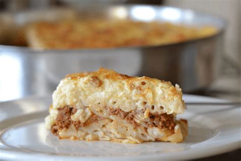 My Mom's Tried and True Greek Authentic Pastitsio Recipe